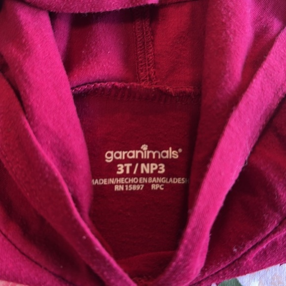 Garanimals - Short sleeve 'Born to Be Queen' Floral Hoodie T-shirt - Picture 3 of 3